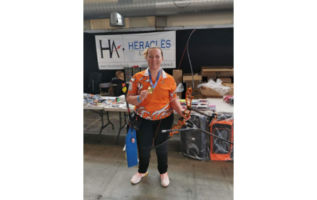 UNE ARCHERE D'AUROS AUX CHAMPIONNATS DU MONDE MILITAIRE